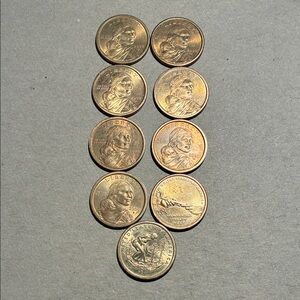 Sacagawea Native American $1 lot